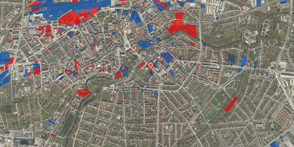 Jordforureningskort på Dagmargade 13, 5000 Odense C
