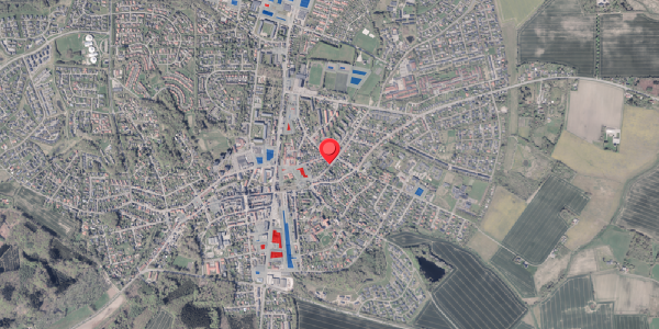 Jordforureningskort på Østergade 21, 8300 Odder