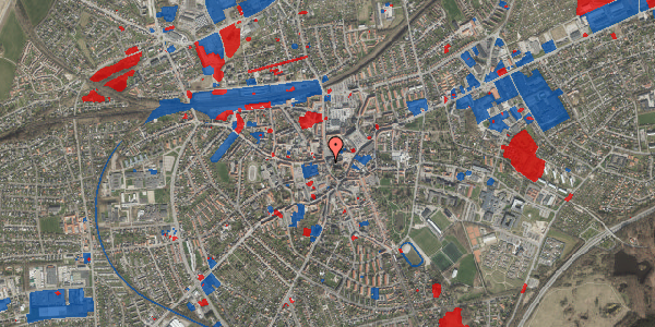 Jordforureningskort på Rosengade 6B, 4200 Slagelse