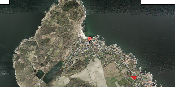 Jordforureningskort på Strandgade 1B, 3770 Allinge