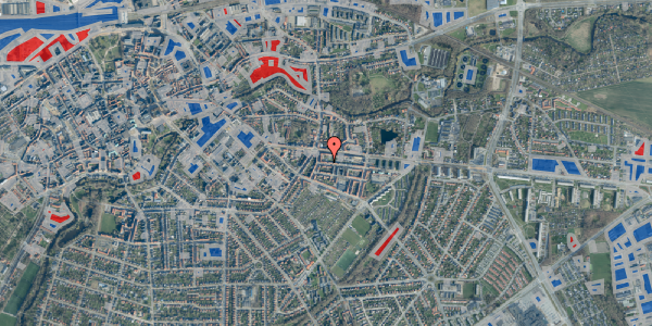 Jordforureningskort på Schacksgade 6, 5000 Odense C