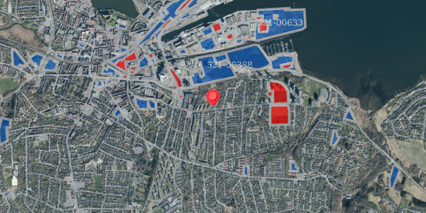 Jordforureningskort på Floravej 1, 6000 Kolding
