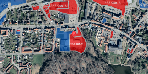 Jordforureningskort på Vesterbrogade 1C, 4930 Maribo