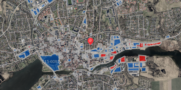 Jordforureningskort på Mellemgade 8, 6100 Haderslev