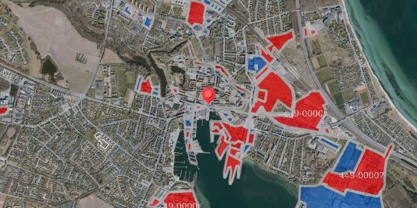 Jordforureningskort på Adelgade 8, 5800 Nyborg