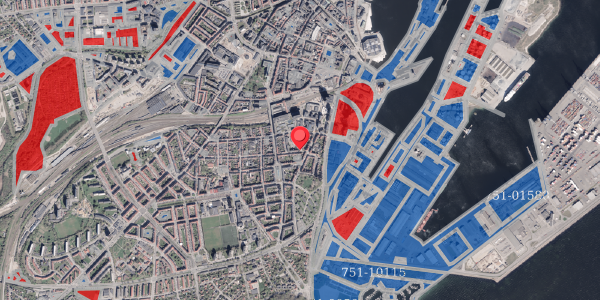 Jordforureningskort på Brammersgade 41, 8000 Aarhus C