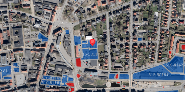 Jordforureningskort på Mariegade 11A, 6100 Haderslev