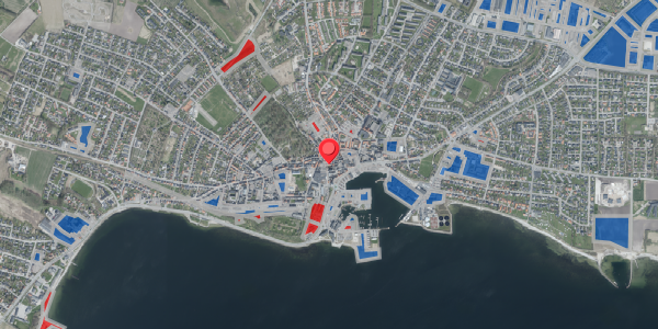 Jordforureningskort på Lillegade 8, 7700 Thisted