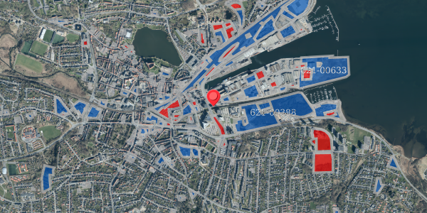 Jordforureningskort på Trindholmsgade 2, 6000 Kolding