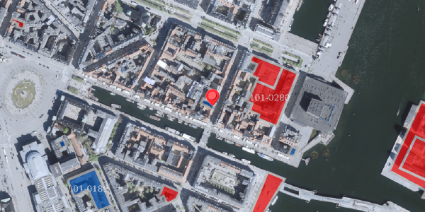 Jordforureningskort på Toldbodgade 7, 1253 København K