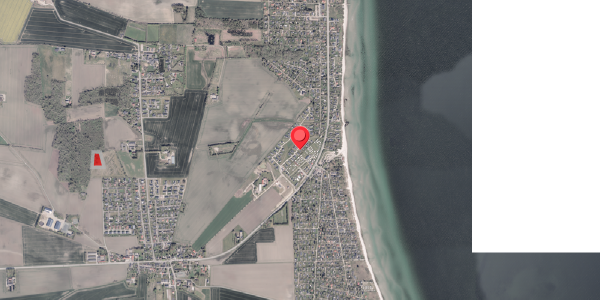 Jordforureningskort på Strandvænget 14, 8300 Odder