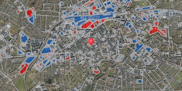 Jordforureningskort på Vindegade 99, 5000 Odense C