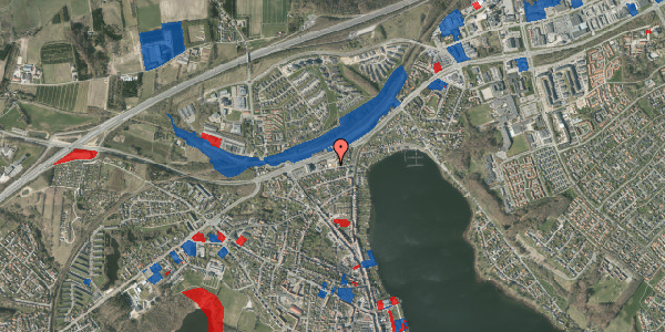 Jordforureningskort på Regnbuevænget 1B, 8660 Skanderborg