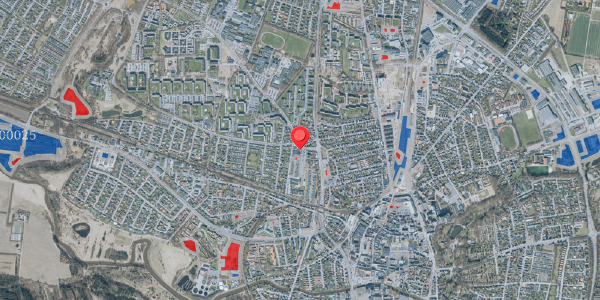 Jordforureningskort på Døesvej 13, 7500 Holstebro