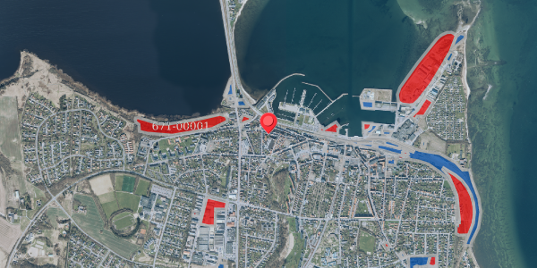 Jordforureningskort på Bjerggade 29, . , 7600 Struer