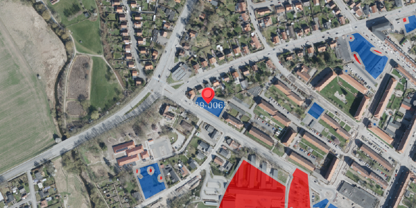 Jordforureningskort på Vestervej 36, 4100 Ringsted