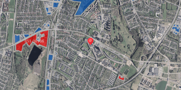 Jordforureningskort på Fridtjof Nansens Vej 2C, st. 3, 9210 Aalborg SØ