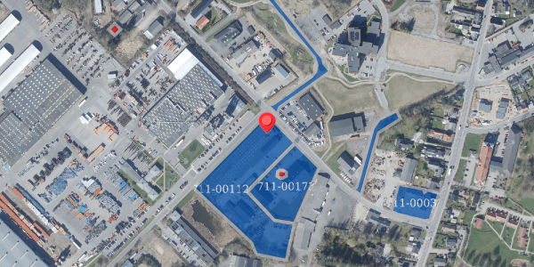 Jordforureningskort på Industrivej 9, 8450 Hammel