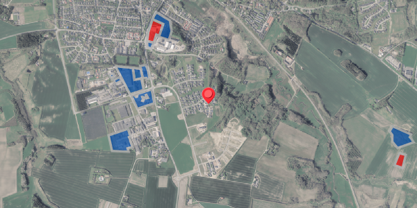 Jordforureningskort på Seglager 56, 8370 Hadsten