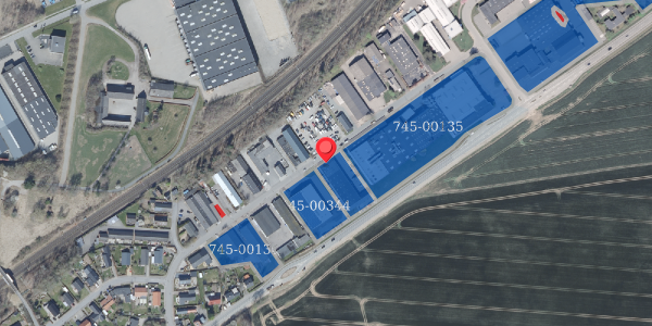 Jordforureningskort på Industrivej 10, 8660 Skanderborg
