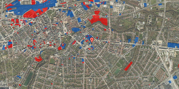 Jordforureningskort på Benediktsgade 21, 5000 Odense C