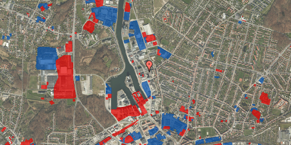 Jordforureningskort på Havnegade 21, 5000 Odense C
