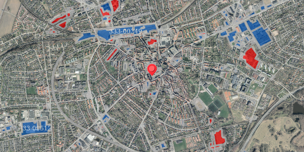 Jordforureningskort på Korsgade 2, 4200 Slagelse