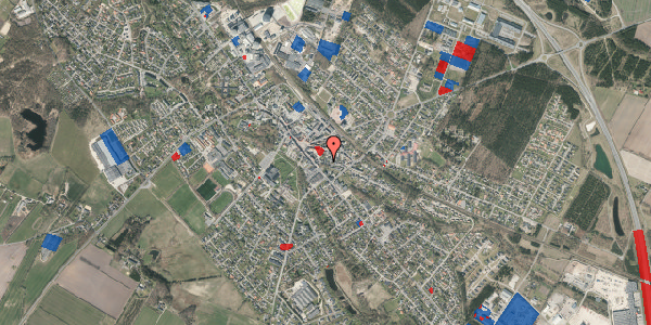 Jordforureningskort på Blichersvej 9, 7330 Brande