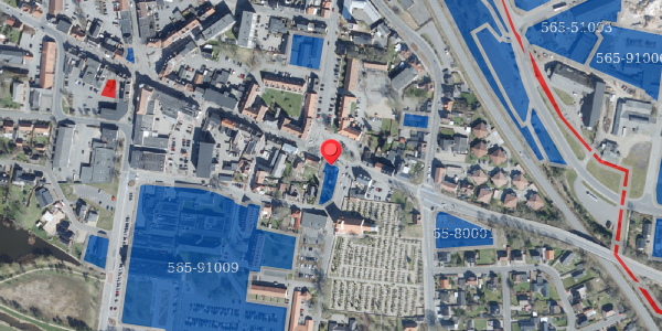 Jordforureningskort på Borgergade 29, 7200 Grindsted