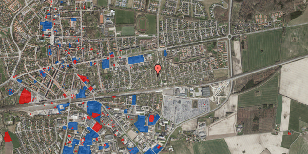 Jordforureningskort på Erantisvej 22, 4100 Ringsted