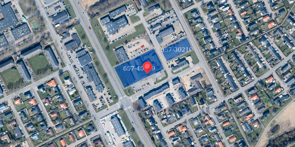 Jordforureningskort på Wedellsborgvej 1, 7400 Herning