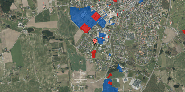 Jordforureningskort på Harebakken 21, 8450 Hammel