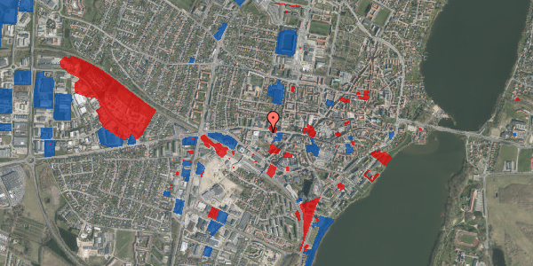 Jordforureningskort på Vesterbrogade 13, 8800 Viborg