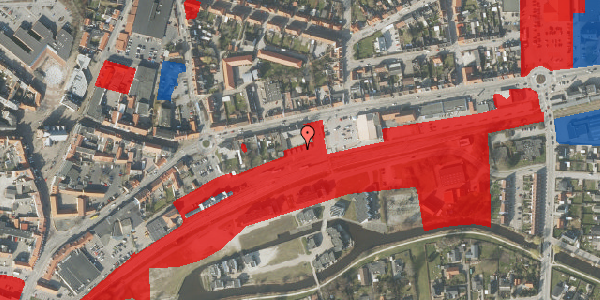 Jordforureningskort på Stationsplads 9, 8500 Grenaa