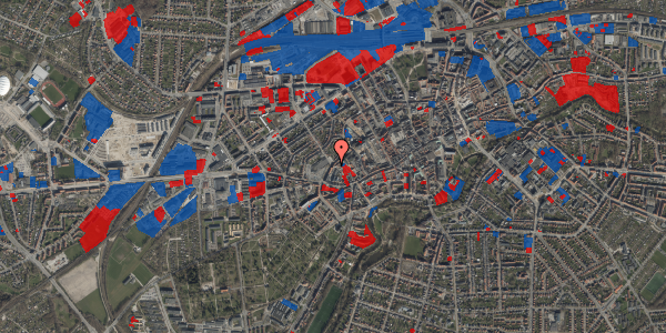 Jordforureningskort på Vindegade 128, . a, 5000 Odense C