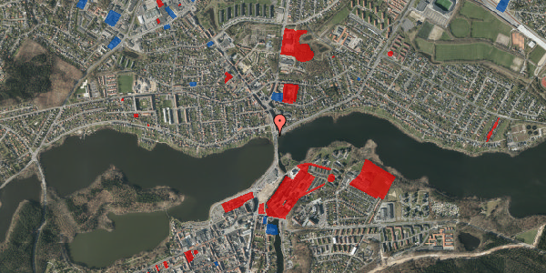 Jordforureningskort på Borgergade 1, 8600 Silkeborg
