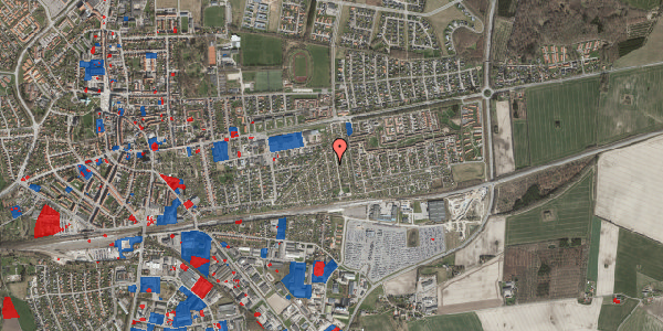 Jordforureningskort på Erantisvej 13, 4100 Ringsted
