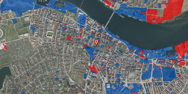 Jordforureningskort på Reberbansgade 8, 1. tv, 9000 Aalborg