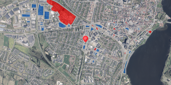 Jordforureningskort på Falkevej 21, 8800 Viborg