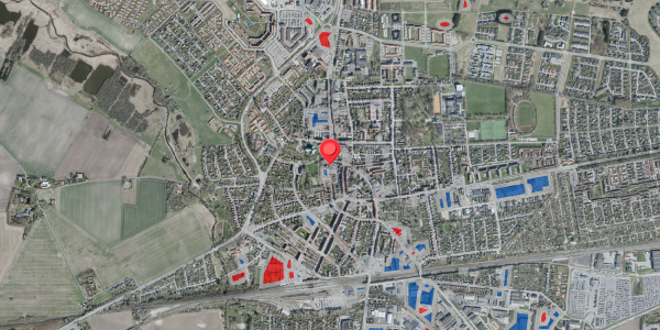 Jordforureningskort på Søgade 1, 4100 Ringsted