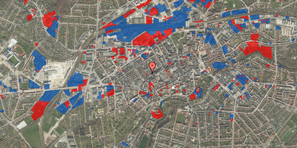 Jordforureningskort på Vindegade 103, 5000 Odense C