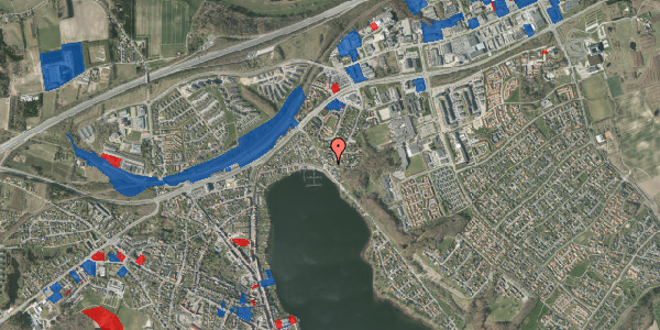 Jordforureningskort på Oddervej 17B, 8660 Skanderborg