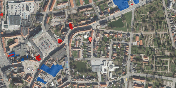 Jordforureningskort på Fredensgade 4B, . , 4200 Slagelse