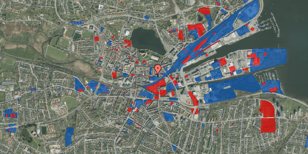 Jordforureningskort på Klostergade 18, 6000 Kolding