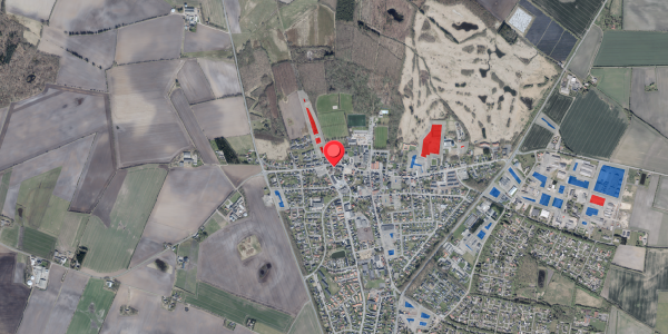 Jordforureningskort på Vestergade 21, 6520 Toftlund