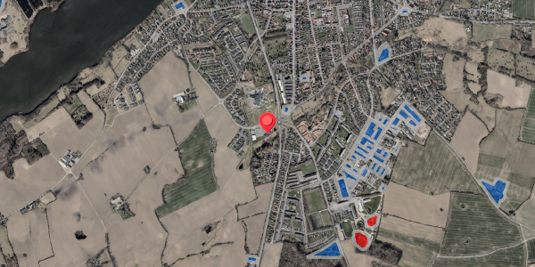 Jordforureningskort på Erlev Bjerge 64, 6100 Haderslev