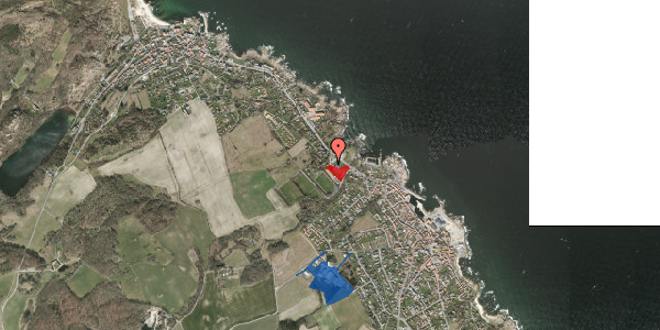 Jordforureningskort på Strandvejen 1A, 3770 Allinge