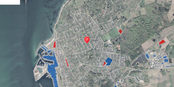 Jordforureningskort på Vibevej 9, 3390 Hundested
