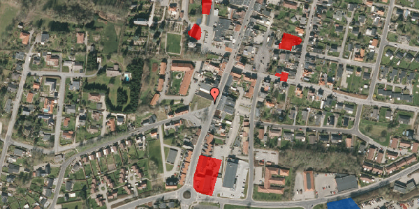 Jordforureningskort på Bredgade 66, 5560 Aarup
