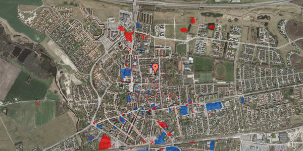 Jordforureningskort på Skolegade 9B, 4100 Ringsted